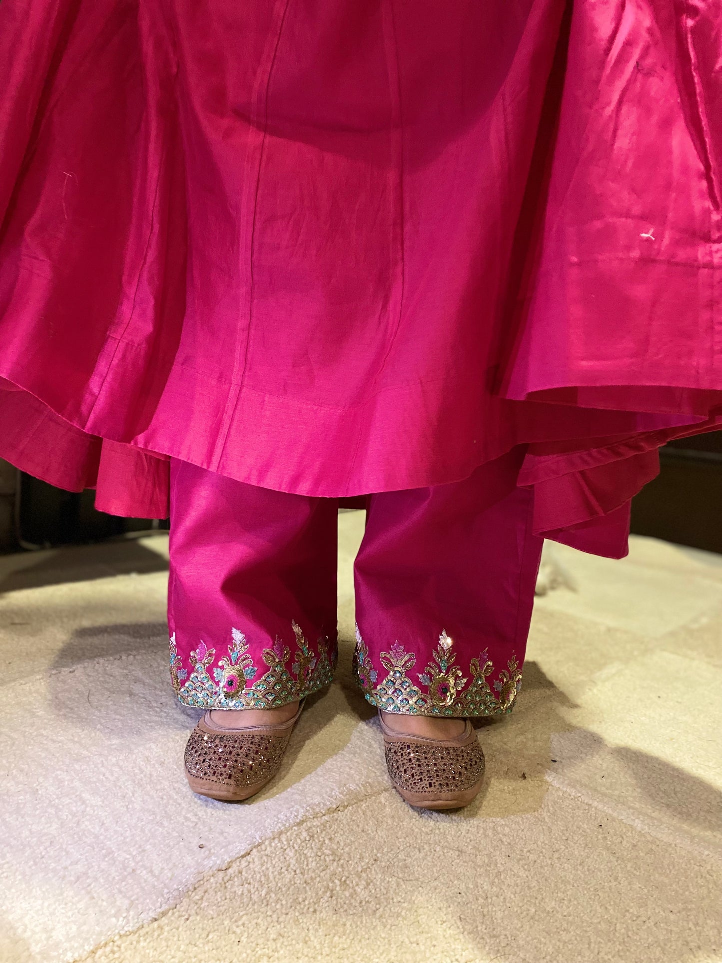 Raani Pink Anarkali